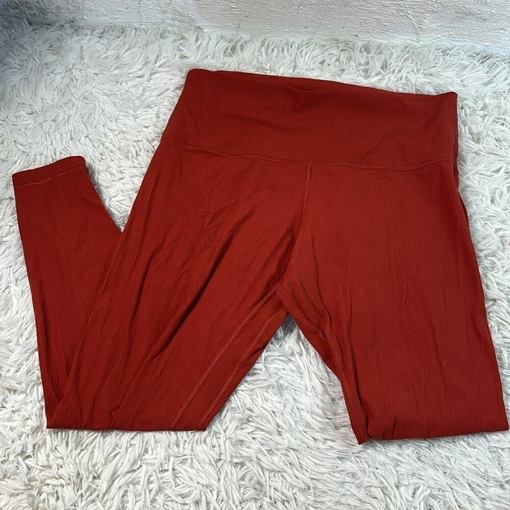 Lululemon Align Ribbed High-Rise Pant 25" Cayenne